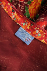 1970s Alley Cat Betsey Johnson Wrap Dress