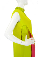 1960s Junior Vogue Original Crepe Gown