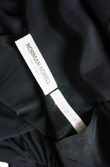 1960s Couture Silk Norman Norell Dress