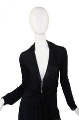 1990s Versace Couture Jersey Dress