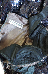 1990s Strapless Rare Loris Azzaro Sequin Gown