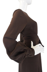 1960s Lagerfeld for Jean Patou Silk Dress