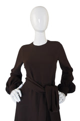 1960s Lagerfeld for Jean Patou Silk Dress