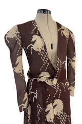 Iconic & Rare Spring 2001 Chloe by Stella McCartney Look 11 Runway Horse Print Dress
