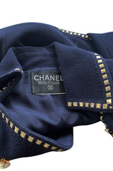 Spring 1992 Chanel Runway Lookbook Ad Campaign Patent Ribbon Jacket