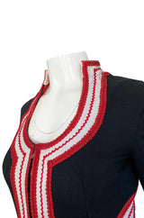 Documented 1970 Malcolm Starr by Youssef Rizkallah Ad Campaign Flared Patchwork Coat or Dress