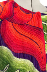 Custom Made Coat From Traditional 1940s Mexican Hand Embroidered TehuantepecFabric