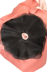 Documented 1960s Sybil Connolly 'Cream Puff' Extravagant Sleeve Dress