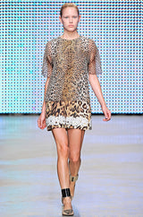 S/S 2011 Runway Giambattista Valli Emboridered Leopard Dress