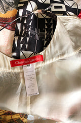 S/S 2006 Christian Lacroix RTW Runway Look 61 Silk Halter Dress