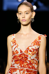 S/S 2015 Runway Altuzarra Floral Silk Scooped Back Dress