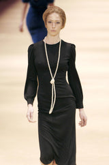 Runway Fall 2005 Alexander McQueen 'The Man Who Knew Too Much' Full Lace Back Dress