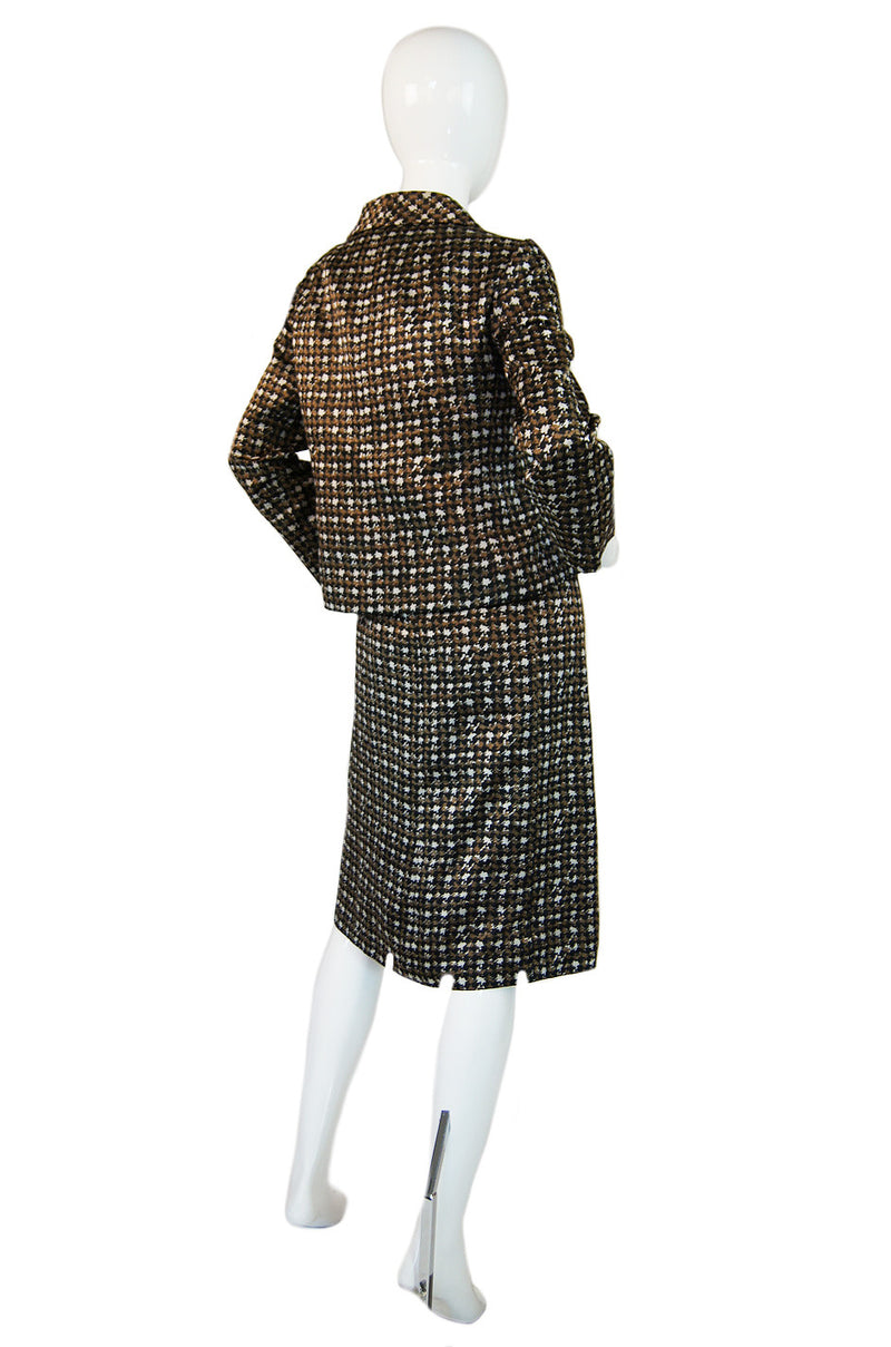 1960s Christian Dior Check Shift & Jacket