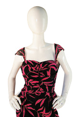 1970s Rare Valentino Silk Goddess Dress