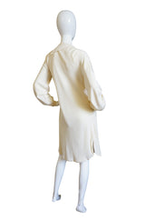 Spring 1977 Spiral Cut Halston Silk Dress