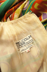 1960s Tribal Silk Malcolm Starr Maxi