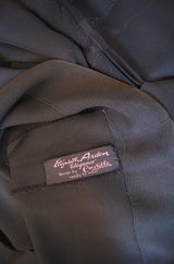 1940s Rare Castillo Window Pane Dress