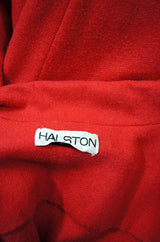 1970s Cashmere Halston Maxi or Coat