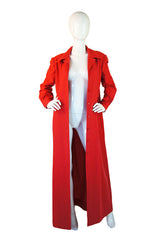 1970s Cashmere Halston Maxi or Coat