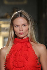 Emilio Pucci Fall 2015 by Peter Dundas Red Dress