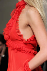 Emilio Pucci Fall 2015 by Peter Dundas Red Dress