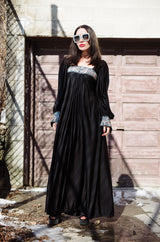 Museum Held 1970s Bill Gibb Sequin Detail Jersey Dress