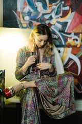 1972 Missoni Metallic Three Pieces Pantsuit Set