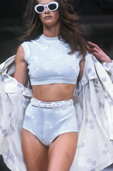 Spring 1991 Pink Dot Alaia Top