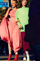 S/S 2017 Phoebe Philo for Celine Runway Highly Documented Draped Jersey Dress