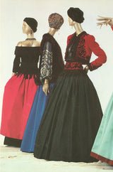 Fall 1976 Louis Mies Possible Yves Saint Laurent Haute Couture Pink & Velvet Bead Dress