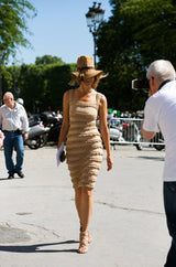 c. 2009 Balenciaga by Nicolas Ghesquière Dark Brown Corduroy Hat