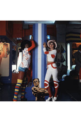 Rare 1971 Mr Freedom by Diana Crawshaw Velvet 'Baseball' Suit