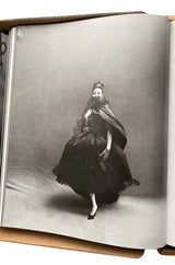 Important Fall 1959 Christian Dior by YSL Couture Black Silk Tafetta & Chantilly Lace Dress w Pouf Sleeves