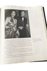 Important 1977 Halston Couture Navy Multi-Way Silk Jersey Plunge Dress w Extra Long Ties