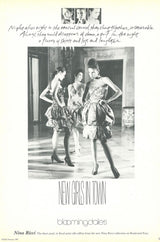 1987 Nina Ricci Multi Colour Printed Silk Taffeta Tiered Ruffled Mini Dress