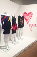 Museum Exhibited 1989 Patrick Kelly Bandana Skirted Stretch Jumpsuit