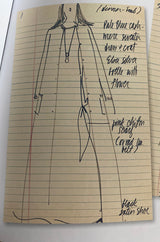 Important 1974 Halston Turquoise Cashmere Extremely Low Back Halter Dress