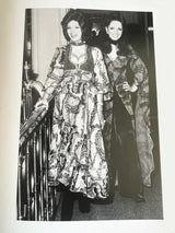 Rare 1968-71 Thea Porter Couture Unlabeled Silk Organza & Brocade Gipsy Dress w Balloon Sleeves