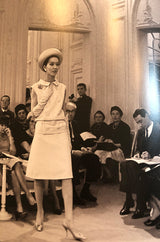 Spring 1961 Christian Dior Demi-Couture Pink Linen & Silk Dress Suit