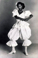 c1980 Red Silk Yves Saint Laurent Attr Wrap Top & Skirt