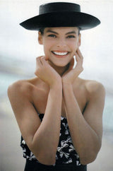 S/S 1987 Yves Saint Laurent Bow Print Silk Ruffle Dress