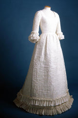 1960s Sybil Connolly Couture 'Non Chalance' Pink Pleated Linen Dress