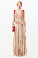 Pre-Fall 2015 Ricardo Tisci for Givenchy Black Silk Satin & Lace Dress