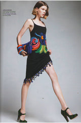 Look 29 S/S 2011 Prada Runway Embroidered Monkey Dress