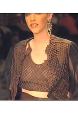 Spring 1994 Christian Dior by Gianfranco Ferre Numbered Runway Top or Jacket