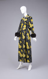Important c1970 Oscar de la Renta Ad Campaign Gown