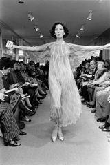 Spring 1975 Petal Hem Oscar De La Renta Dress