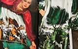 Documented Spring 1977 Emanuel Ungaro Haute Couture Brilliant Silk Skirt & Top Set