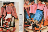 Documented Spring 1977 Emanuel Ungaro Haute Couture Brilliant Silk Skirt & Top Set