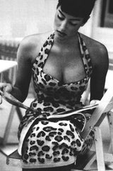 Rare 1991 Collection Azzedine Alaia Leopard Skirt